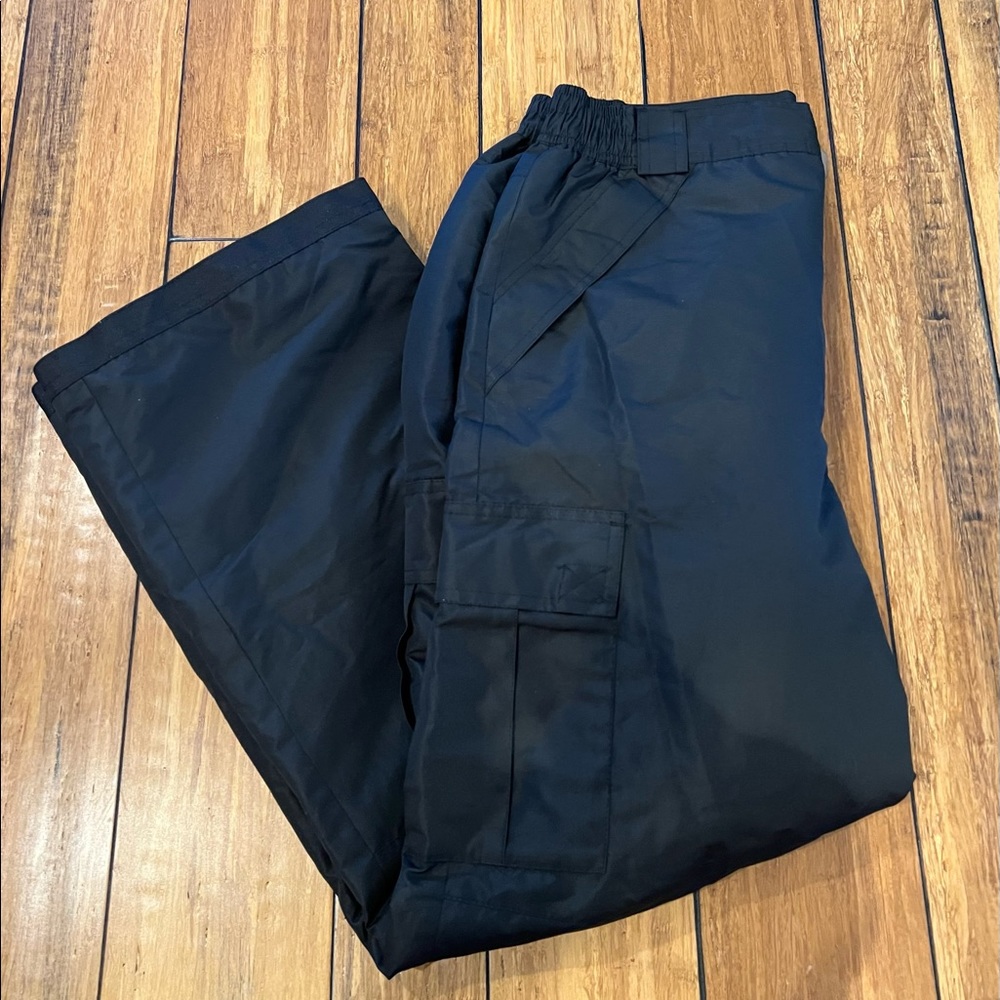 Outerwear iceburg pants black insulated ski